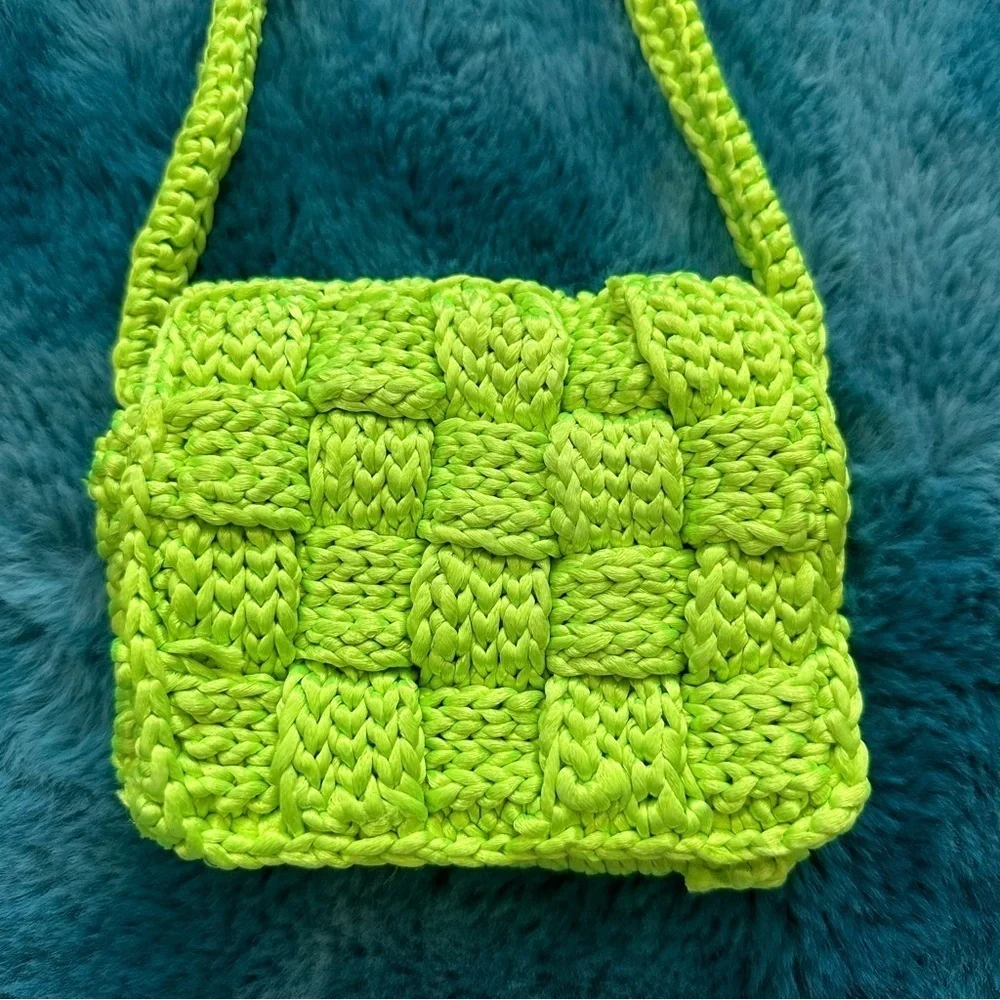 Urban Outfitters Knit Baguette Bag
